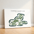 Claremont Country Club, California - Printed Golf Courses