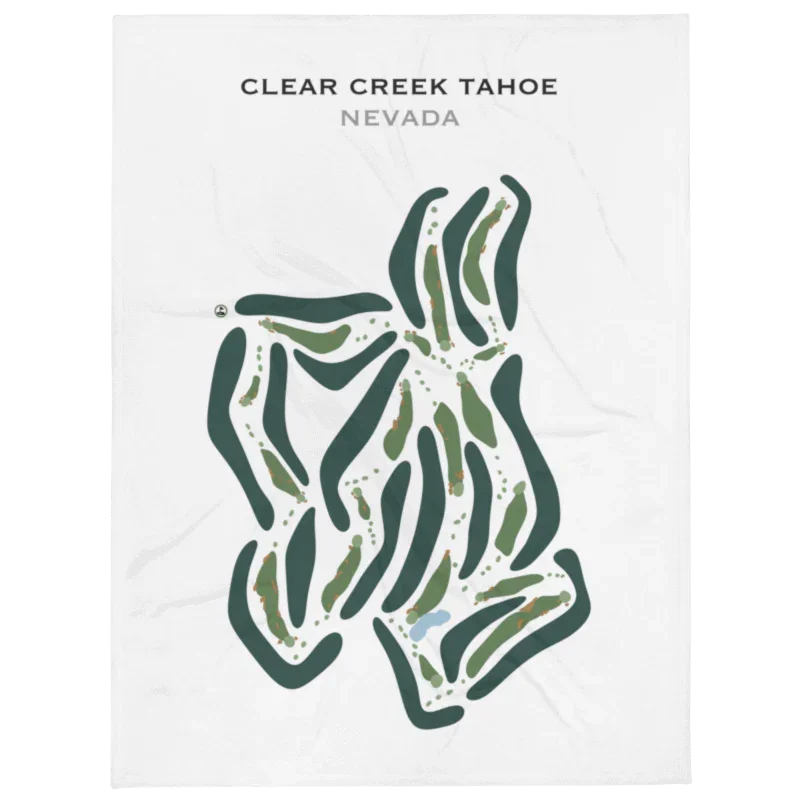 Clear Creek Tahoe, Nevada - Printed Golf Courses
