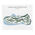 Clear Lake Country Club, Idaho - Printed Golf Courses