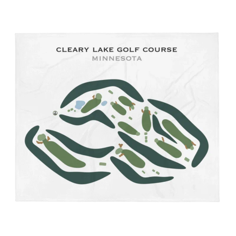 Cleary Lake Golf Course, Minnesota - Printed Golf Courses