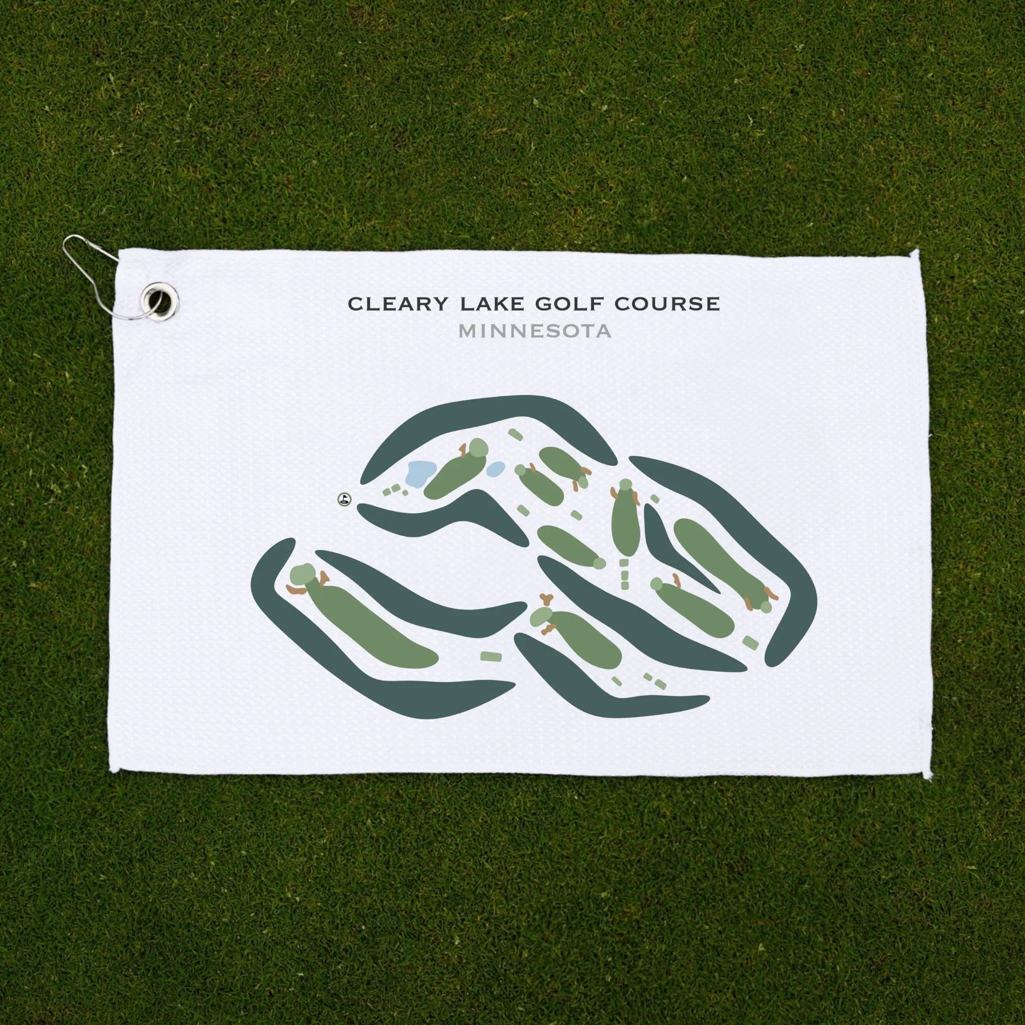 Cleary Lake Golf Course, Minnesota - Printed Golf Courses