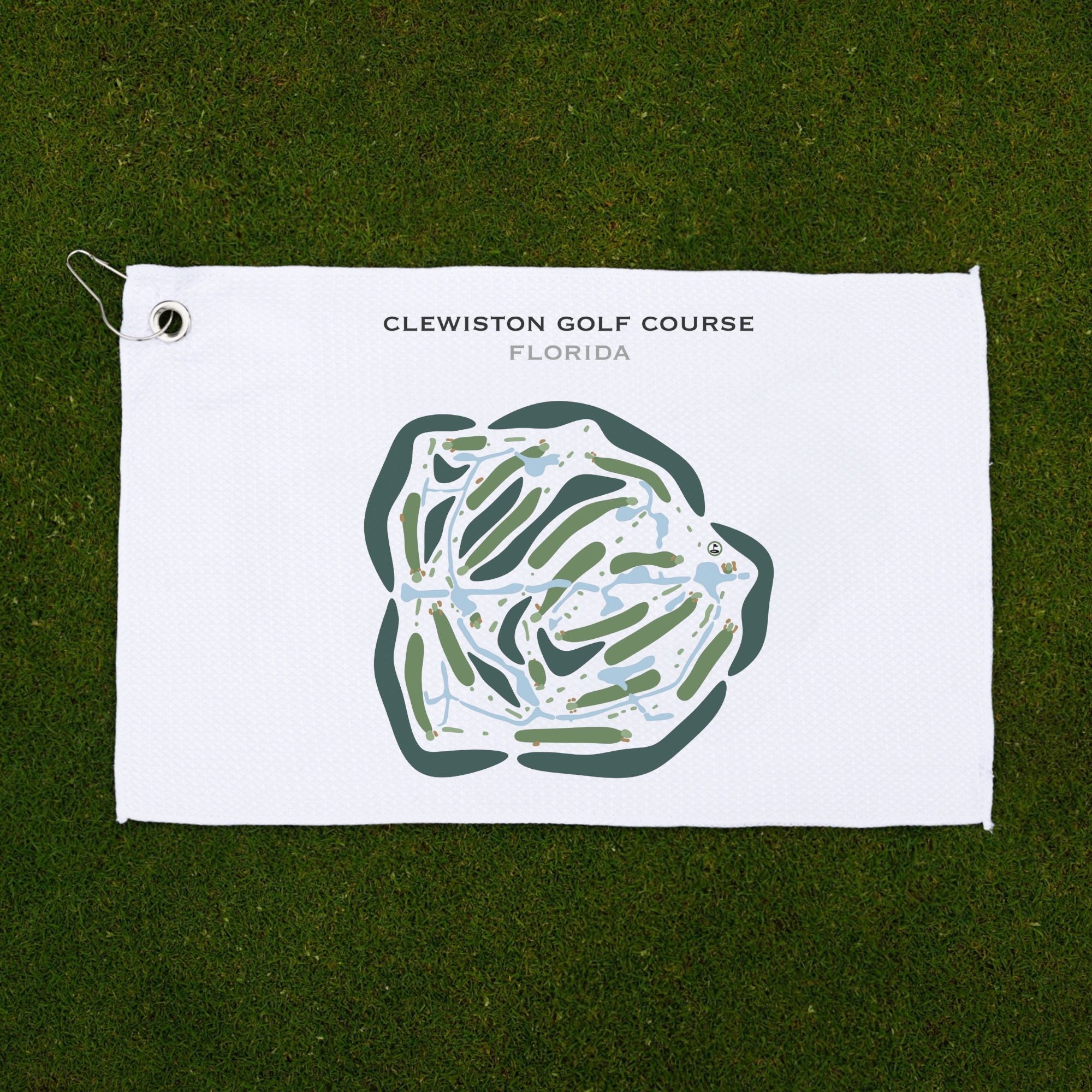 Clewiston Golf Course, Florida - Printed Golf Courses