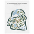 Cliffhangers Golf Course, Missouri - Printed Golf Courses
