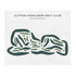 Clifton Highlands Golf Club, Wisconsin - Printed Golf Courses