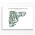 Clifton Springs Country Club, New York - Printed Golf Courses
