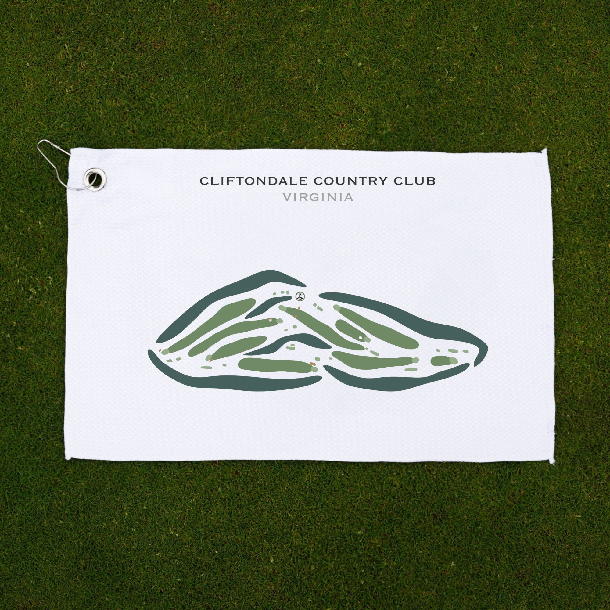 Cliftondale Country Club, Virginia - Printed Golf Courses