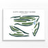 Clifty Creek Golf Course, Indiana - Printed Golf Courses