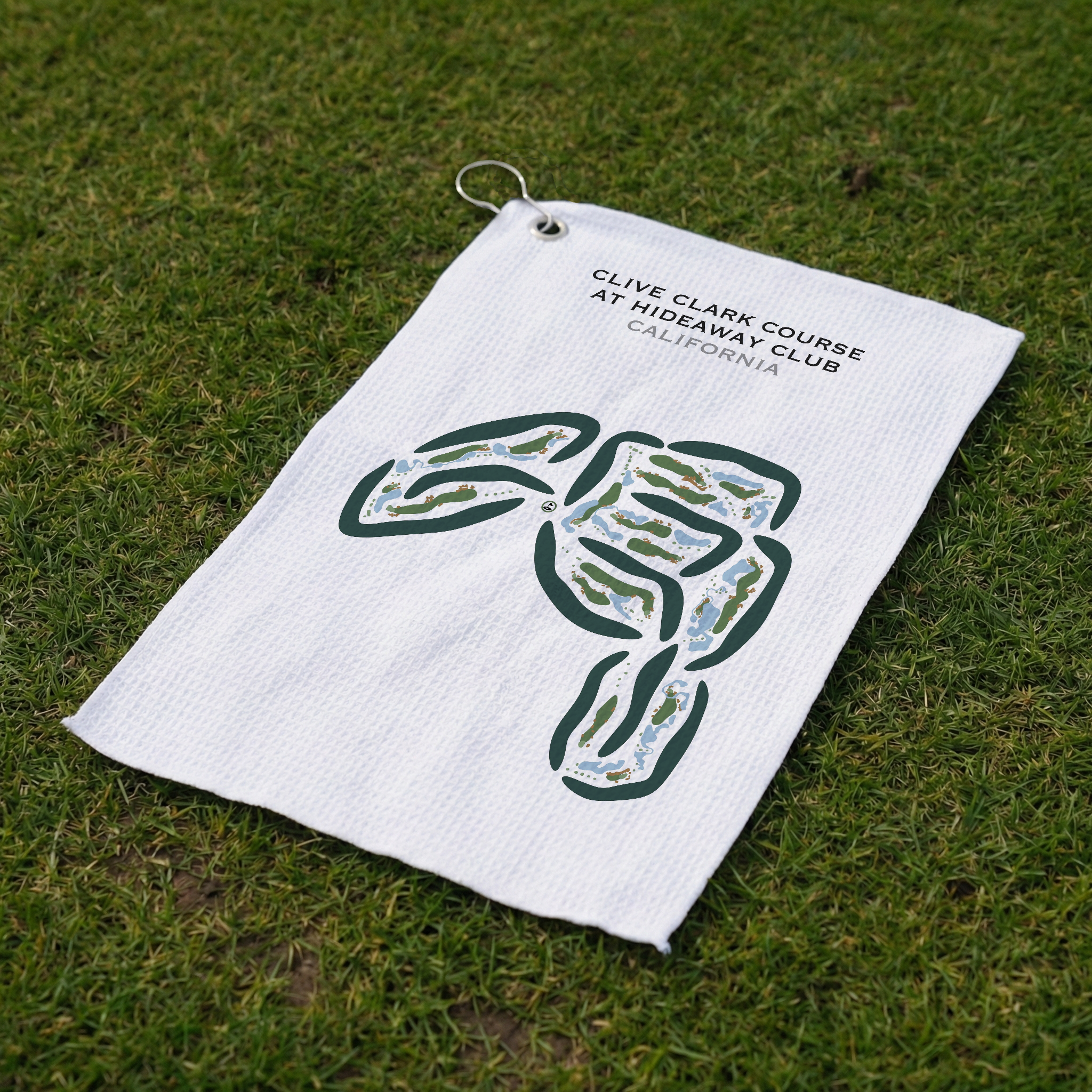 Clive Clark Course at Hideaway Club, California - Printed Golf Courses