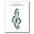 Club Course at The Club Pelican Bay, Florida - Printed Golf Courses