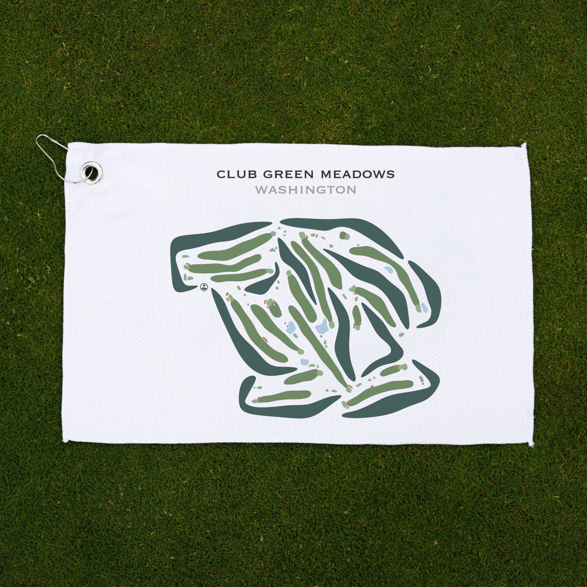 Club Green Meadows, Washington - Printed Golf Courses