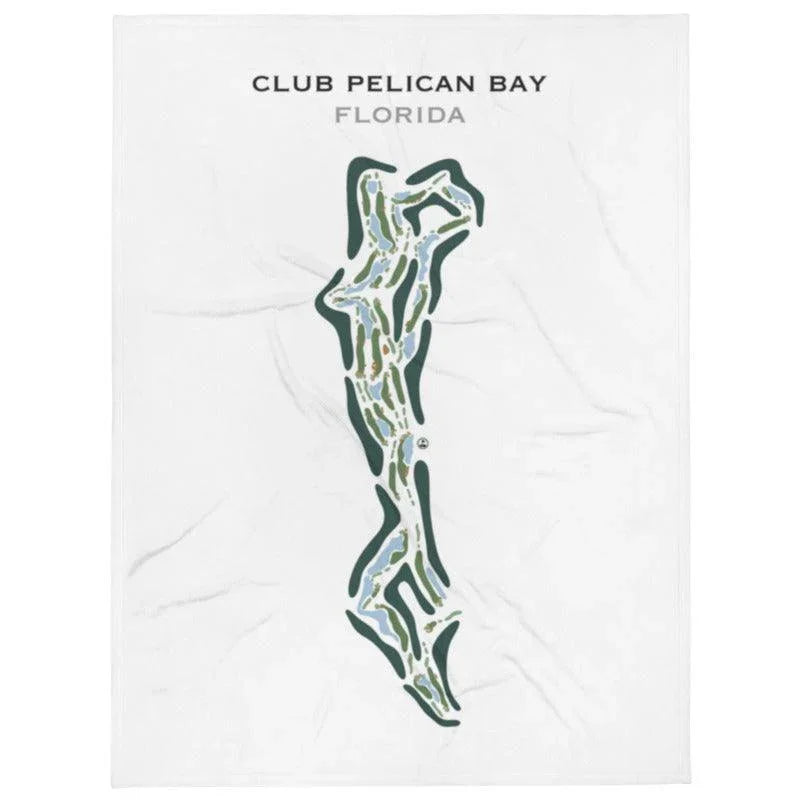 Club Pelican Bay, Florida - Printed Golf Course