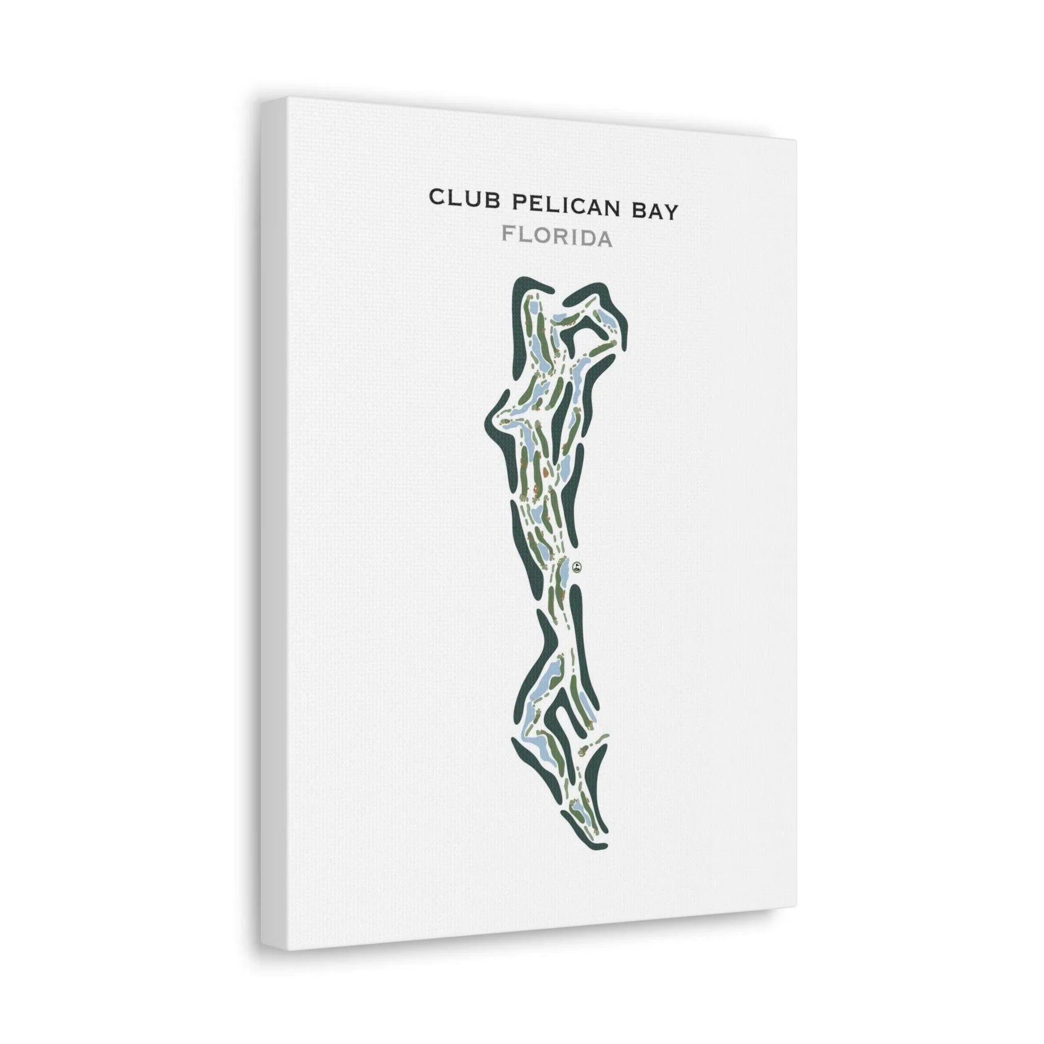 Club Pelican Bay, Florida - Printed Golf Course