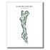 Club Pelican Bay, Florida - Printed Golf Course