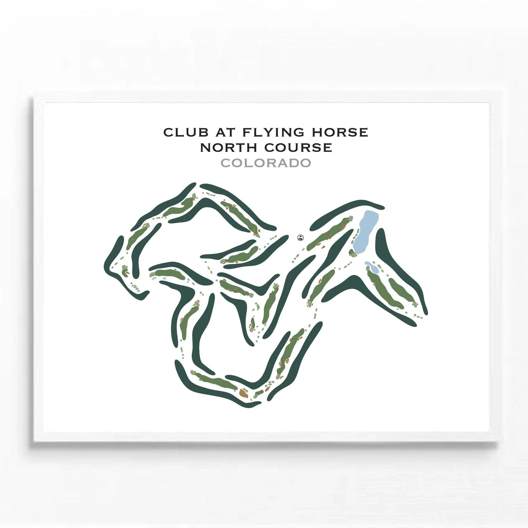 Club At Flying Horse North Golf Course, Colorado - Printed Golf Course