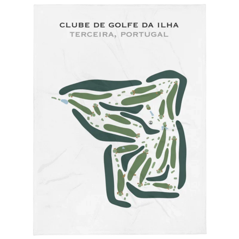 Clube de Golfe da Ilha Terceira, Portugal - Printed Golf Courses