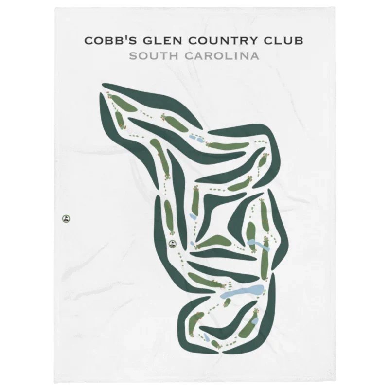 Cobbs Glen Country Club, South Carolina - Printed Golf Courses