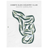 Cobbs Glen Country Club, South Carolina - Printed Golf Courses