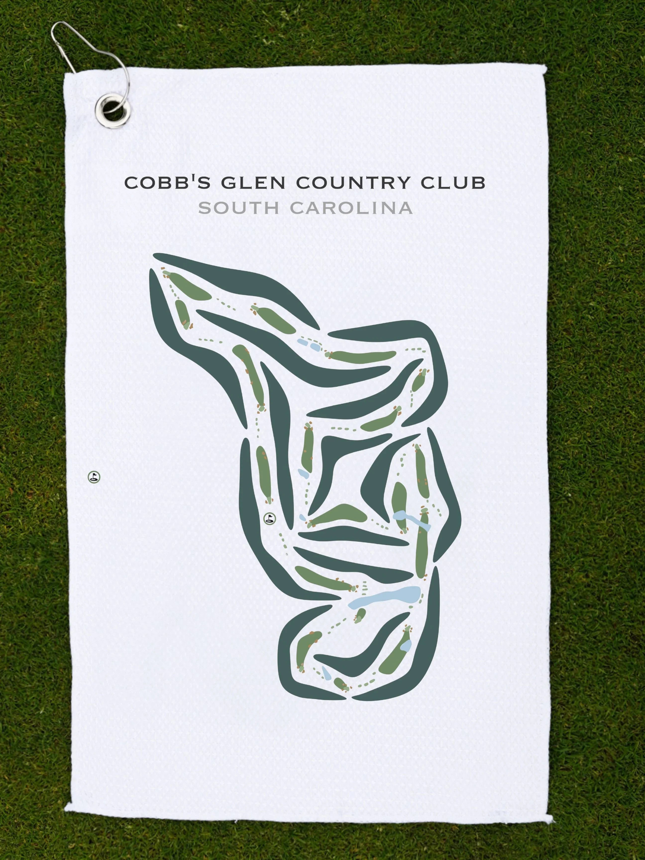 Cobbs Glen Country Club, South Carolina - Printed Golf Courses
