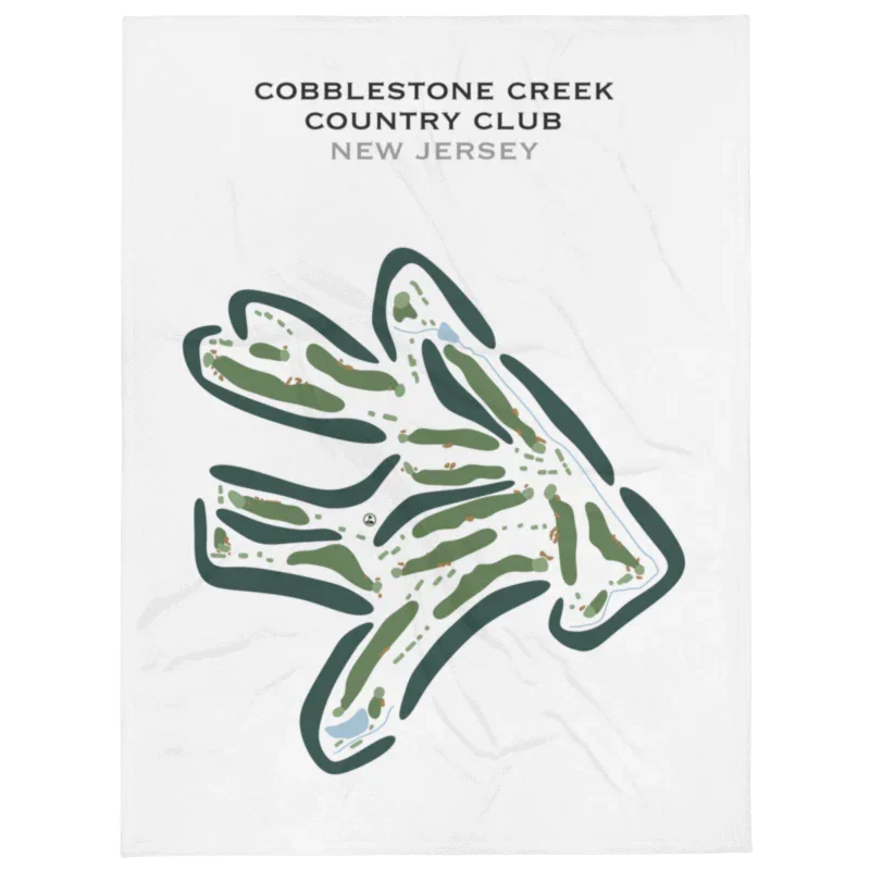 Cobblestone Creek Country Club, New Jersey - Printed Golf Course