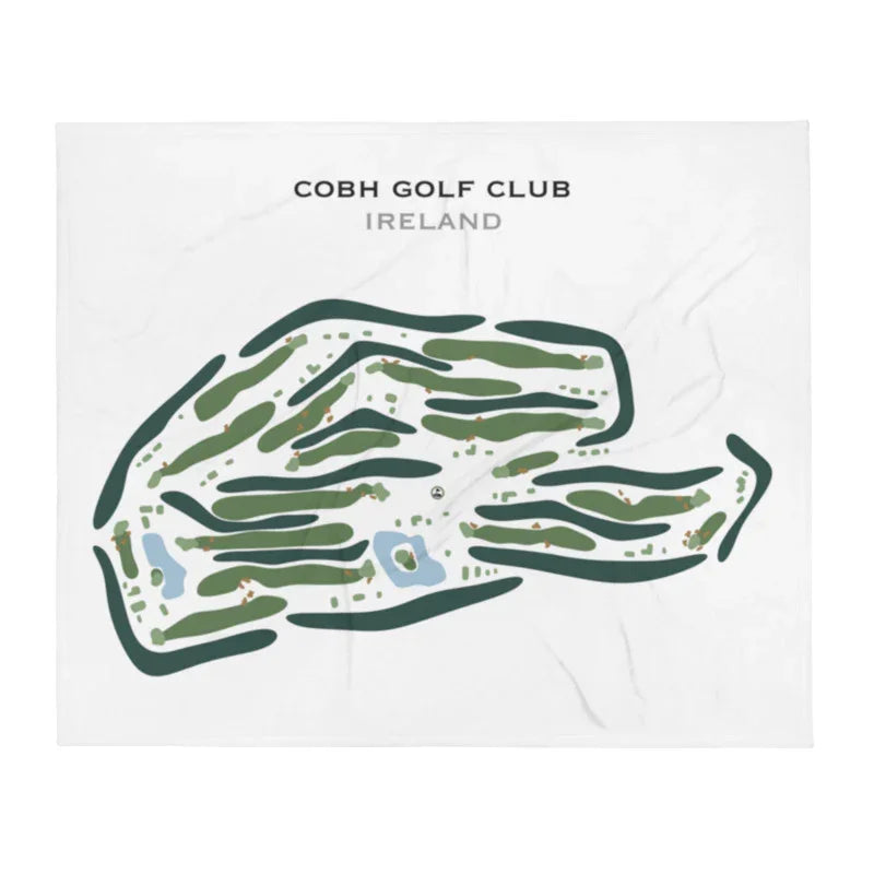Cobh Golf Club, Ireland - Printed Golf Course