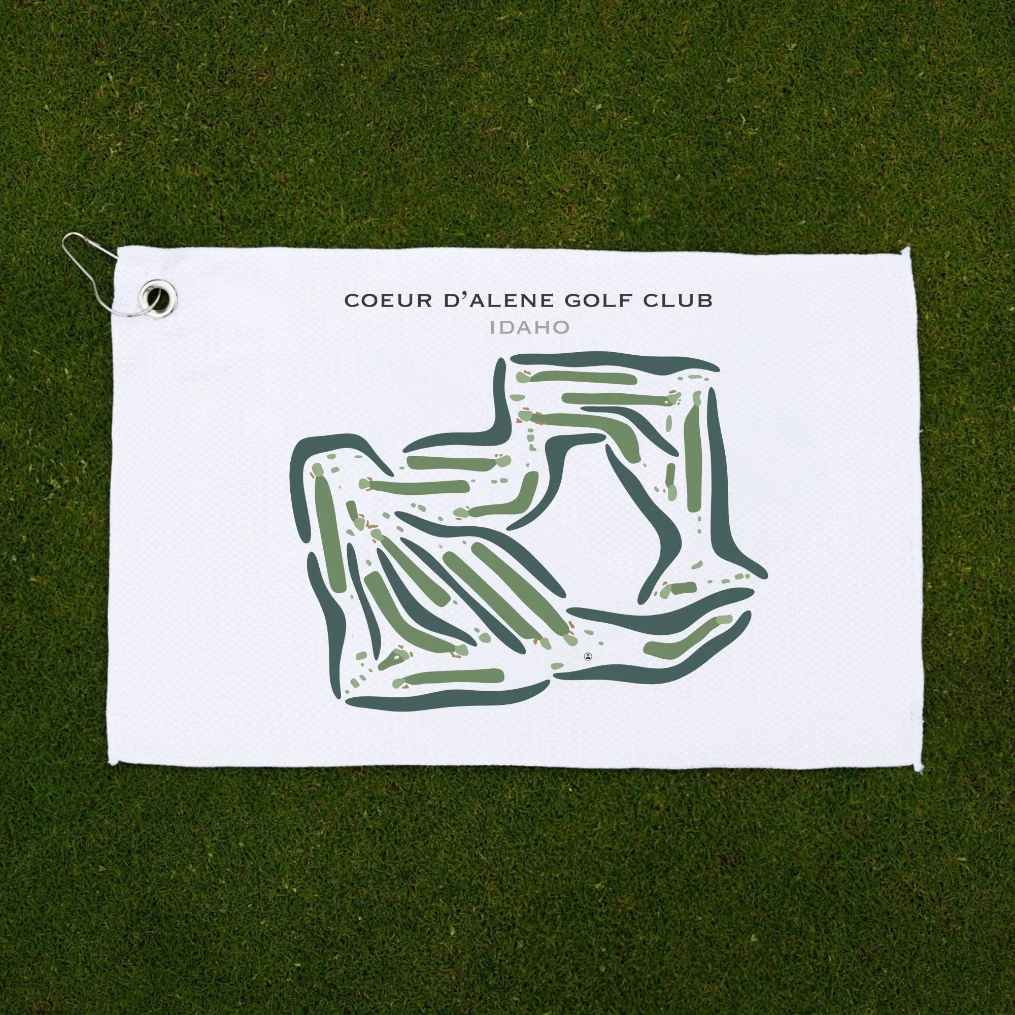 The Coeur d’Alene Golf Club, Idaho - Printed Golf Courses