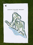 Coeur d'Alene Resort, Idaho - Printed Golf Courses