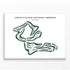 Coeur d'Alene National Reserve, Idaho - Printed Golf Courses