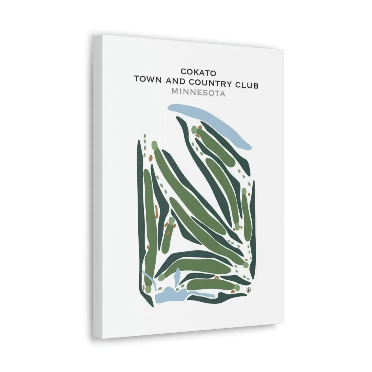 Cokato Town & Country Club, Minnesota - Printed Golf Courses