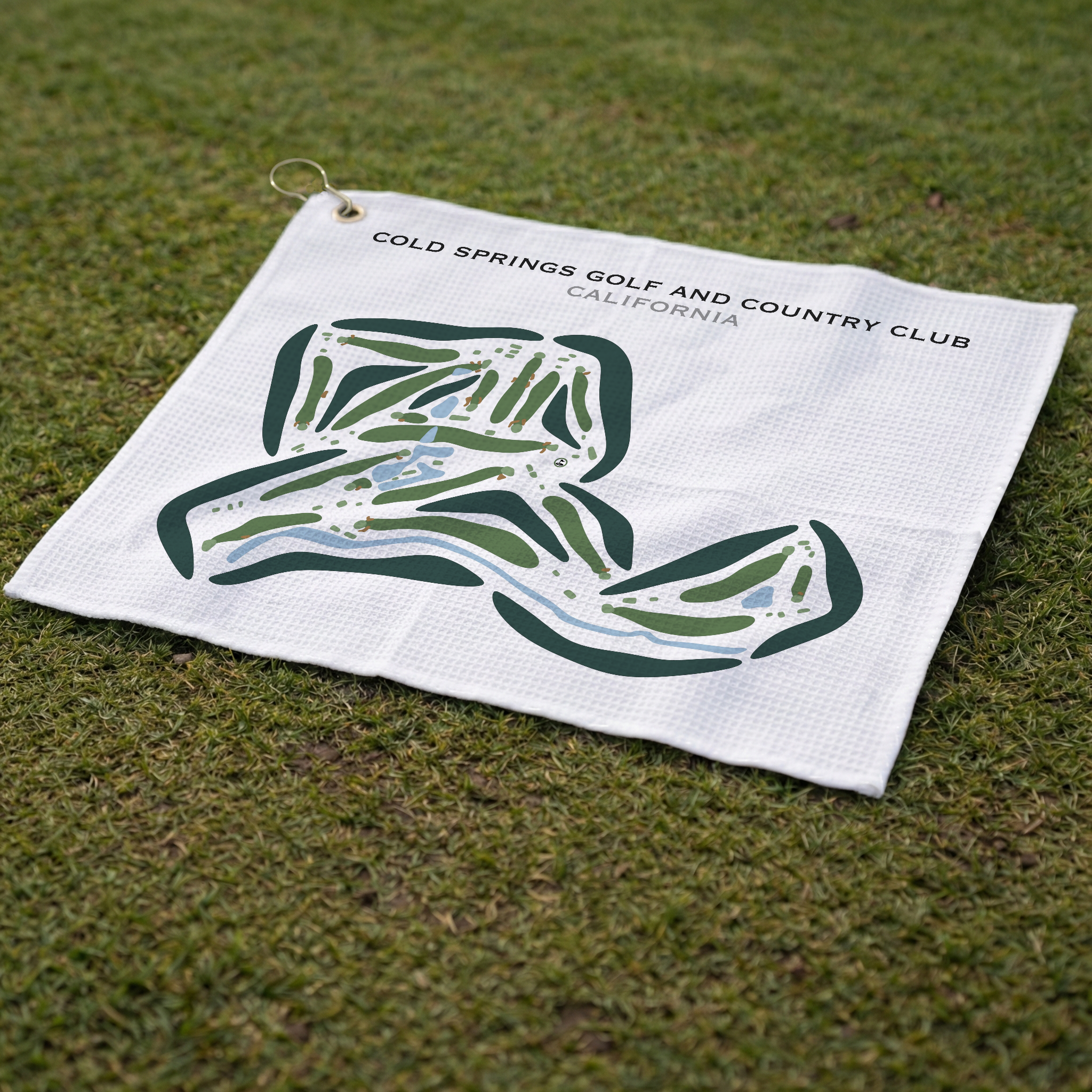 Cold Springs Golf and Country Club, California - Printed Golf Courses