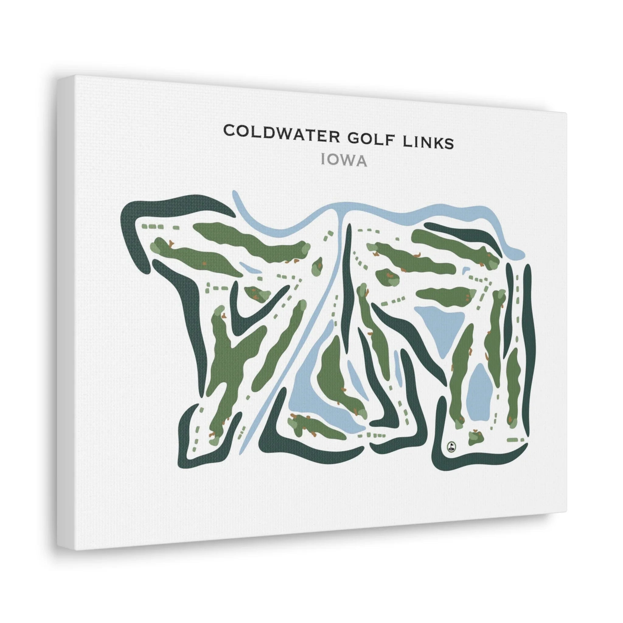 Coldwater Golf Links, Iowa - Printed Golf Courses