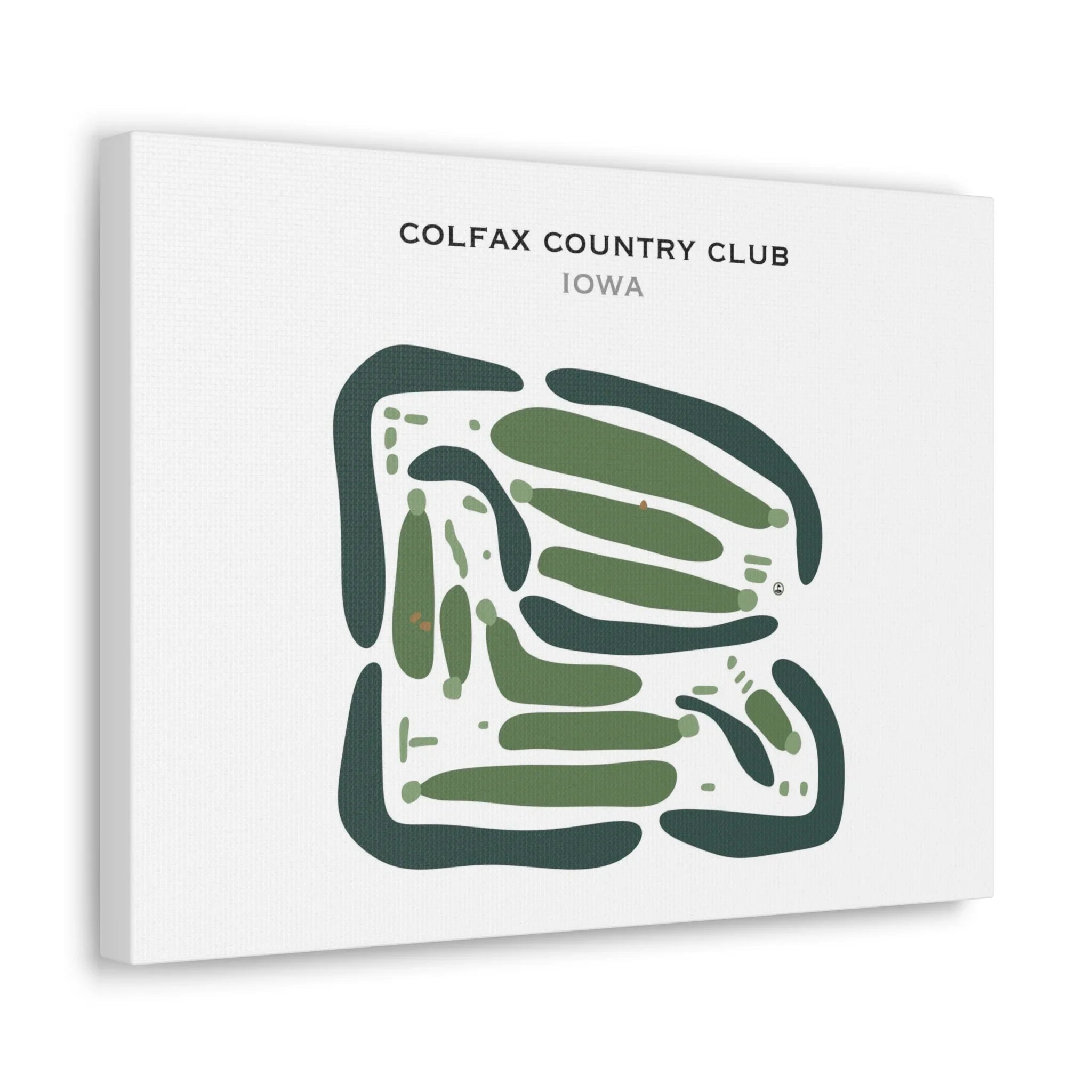 Colfax Country Club, Iowa - Printed Golf Courses
