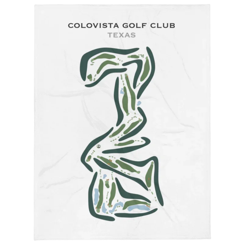 ColoVista Golf Club, Texas - Printed Golf Course