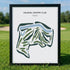 Colonial Country Club, Texas - Printed Golf Courses
