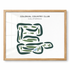 Colonial Country Club, California - Printed Golf Courses