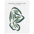 Colonial Country Club, Tannersville, New York  - Printed Golf Courses