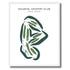 Colonial Country Club, Tannersville, New York  - Printed Golf Courses