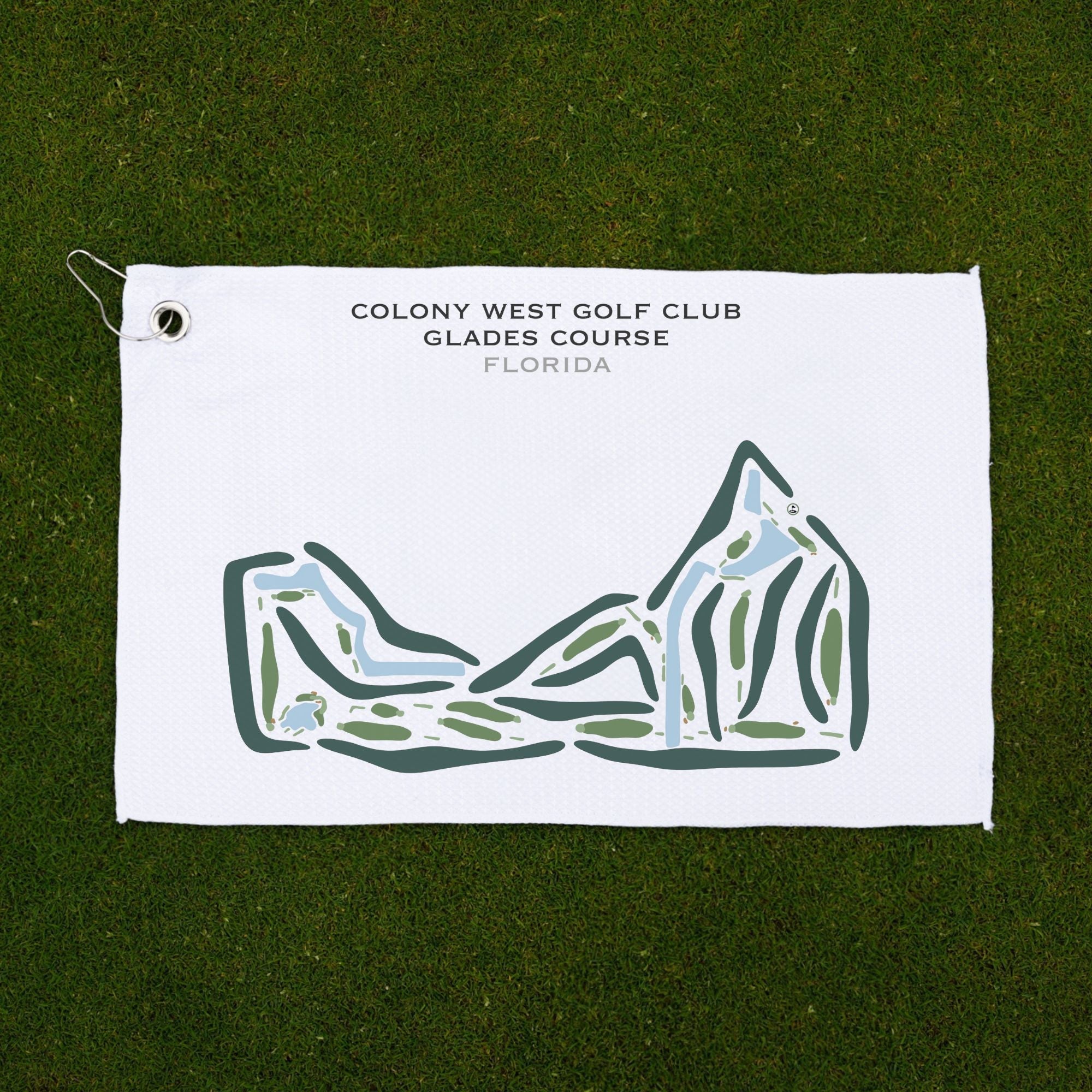 Colony West Golf Club - Glades Course, Florida - Printed Golf Courses