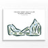 Colony West Golf Club - Glades Course, Florida - Printed Golf Courses