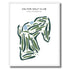 Colton Golf Club, California - Printed Golf Course