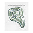 Columbia Edgewater Country Club, Oregon - Printed Golf Courses