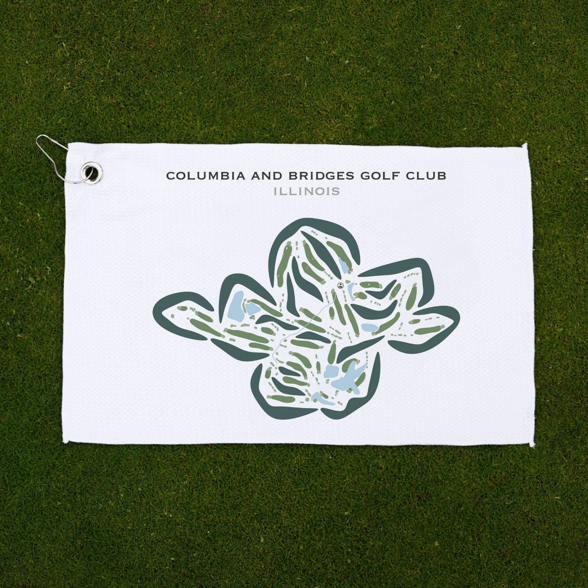 Columbia Golf Club and Bridges Golf Club, Illinois - Printed Golf Courses