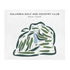 Columbia Golf & Country Club, New York - Printed Golf Courses