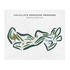 Colville's Dominion Meadows, Washington - Printed Golf Courses
