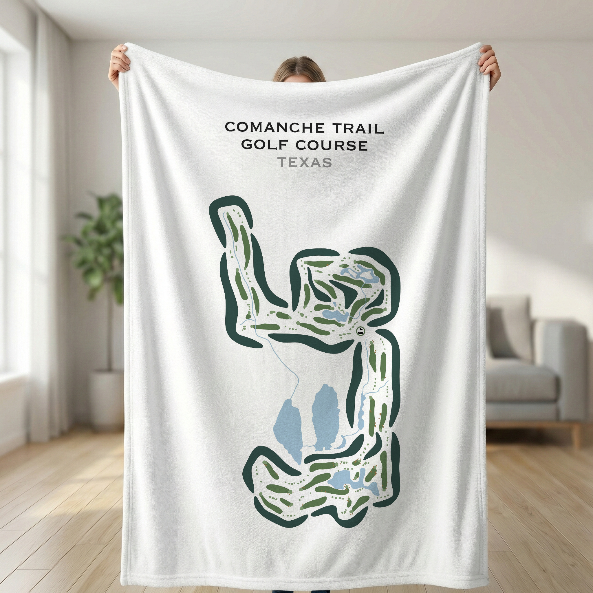 Comanche Trail Golf Course, Texas - Printed Golf Courses