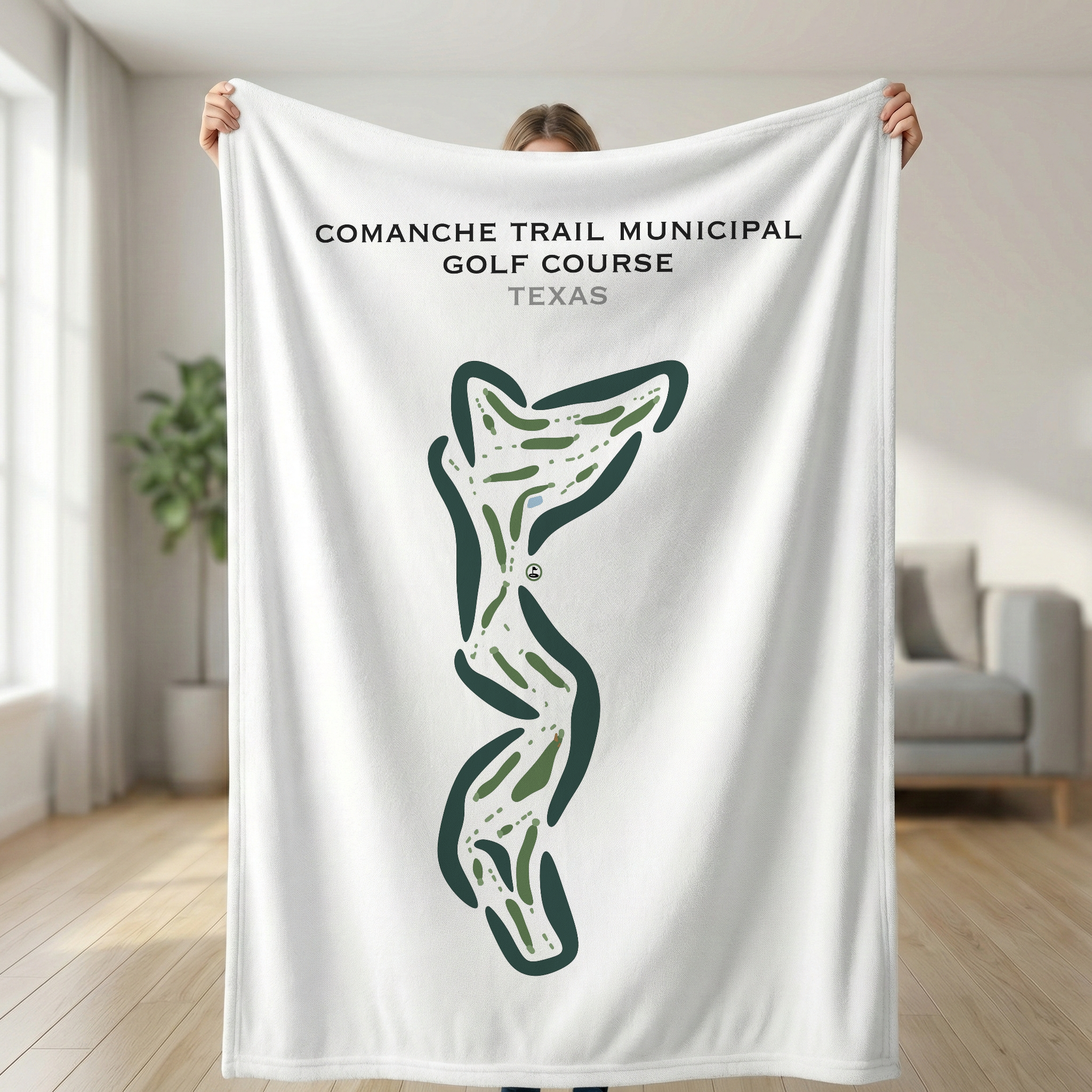 Comanche Trail Municipal Golf Course, Texas - Printed Golf Courses