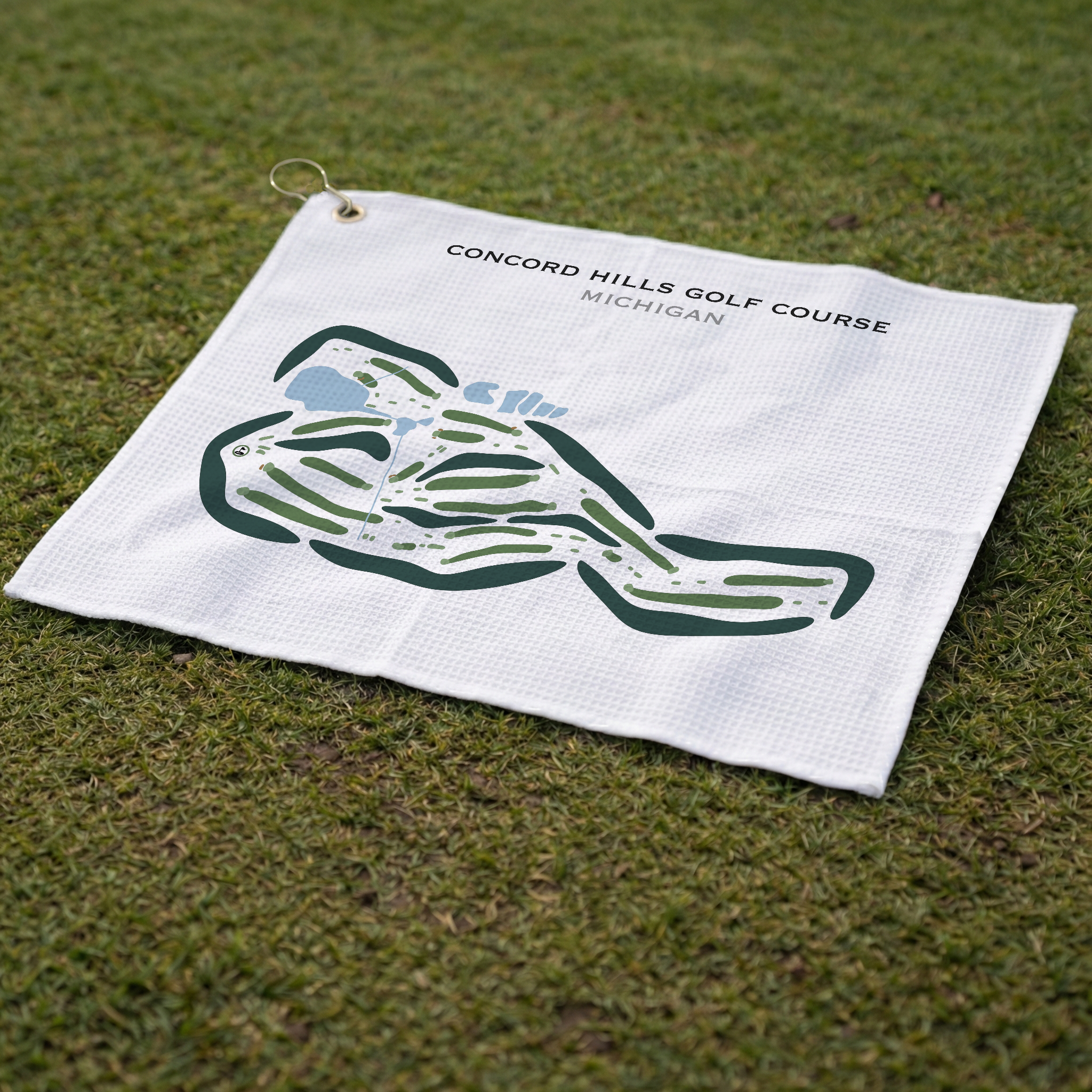 Concord Hills Golf Course, Michigan - Printed Golf Courses