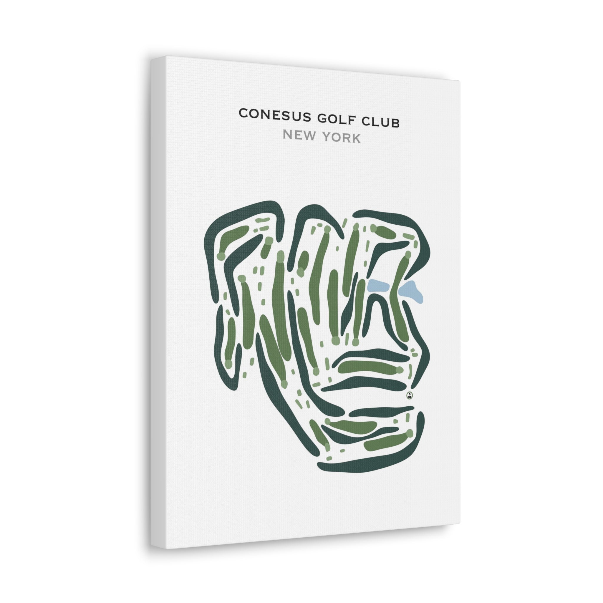 Conesus Golf Club, New York - Printed Golf Courses