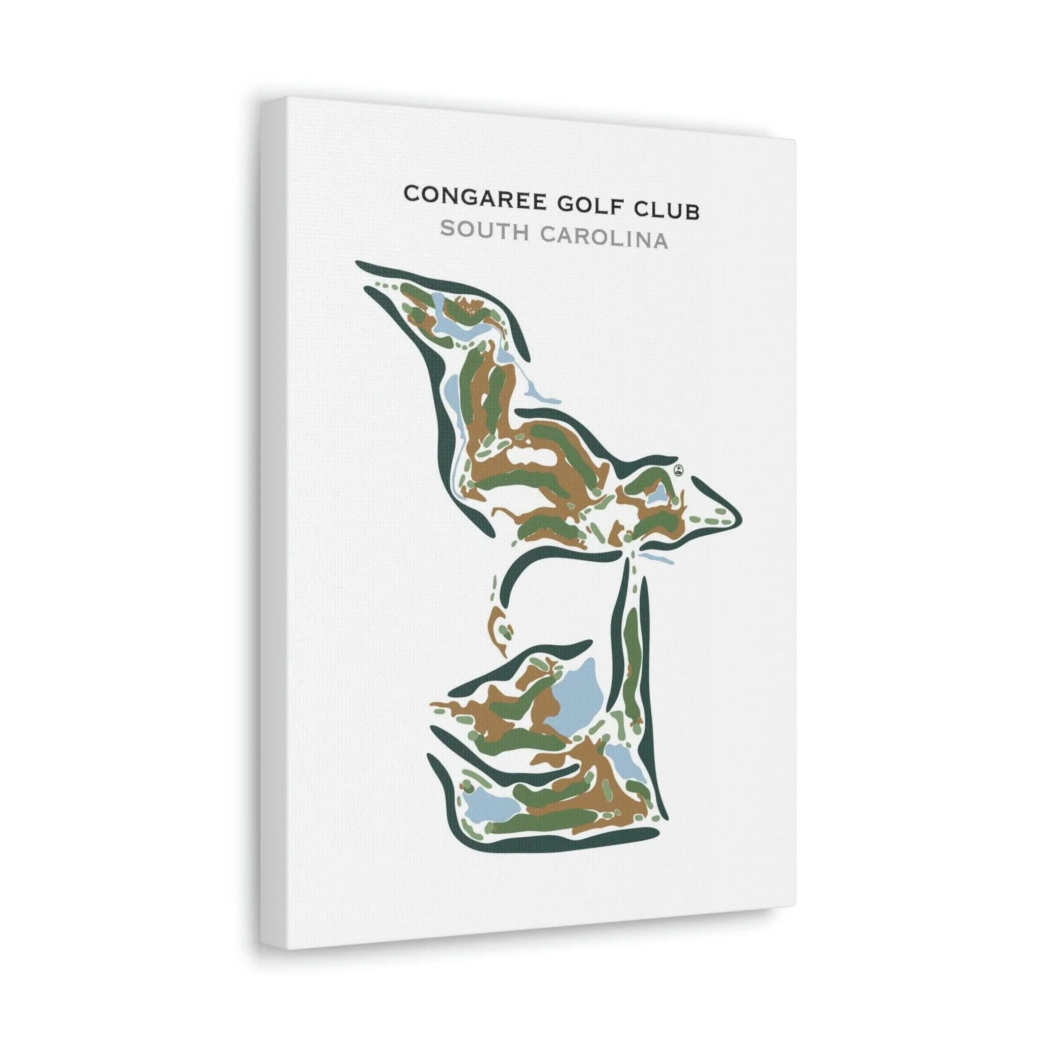 Congaree Golf Club, South Carolina - Printed Golf Courses