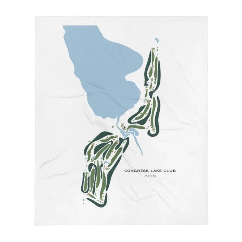 Congress Lake Club, Ohio - Printed Golf Courses