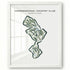 Congressional Country Club, Maryland - Printed Golf Courses